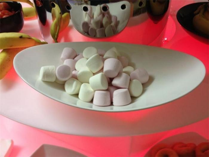 Close Up Of Marshmallows