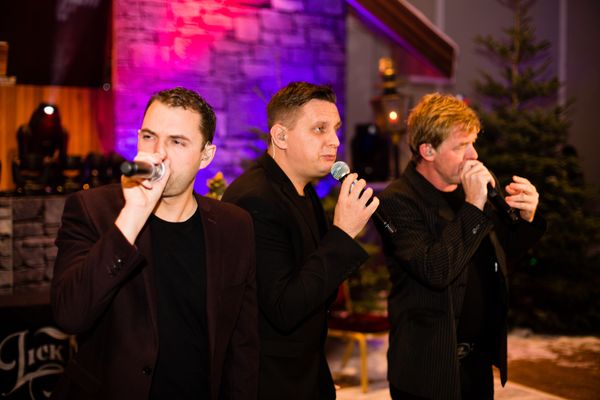 Acafellas Norwich at a Christmas Party