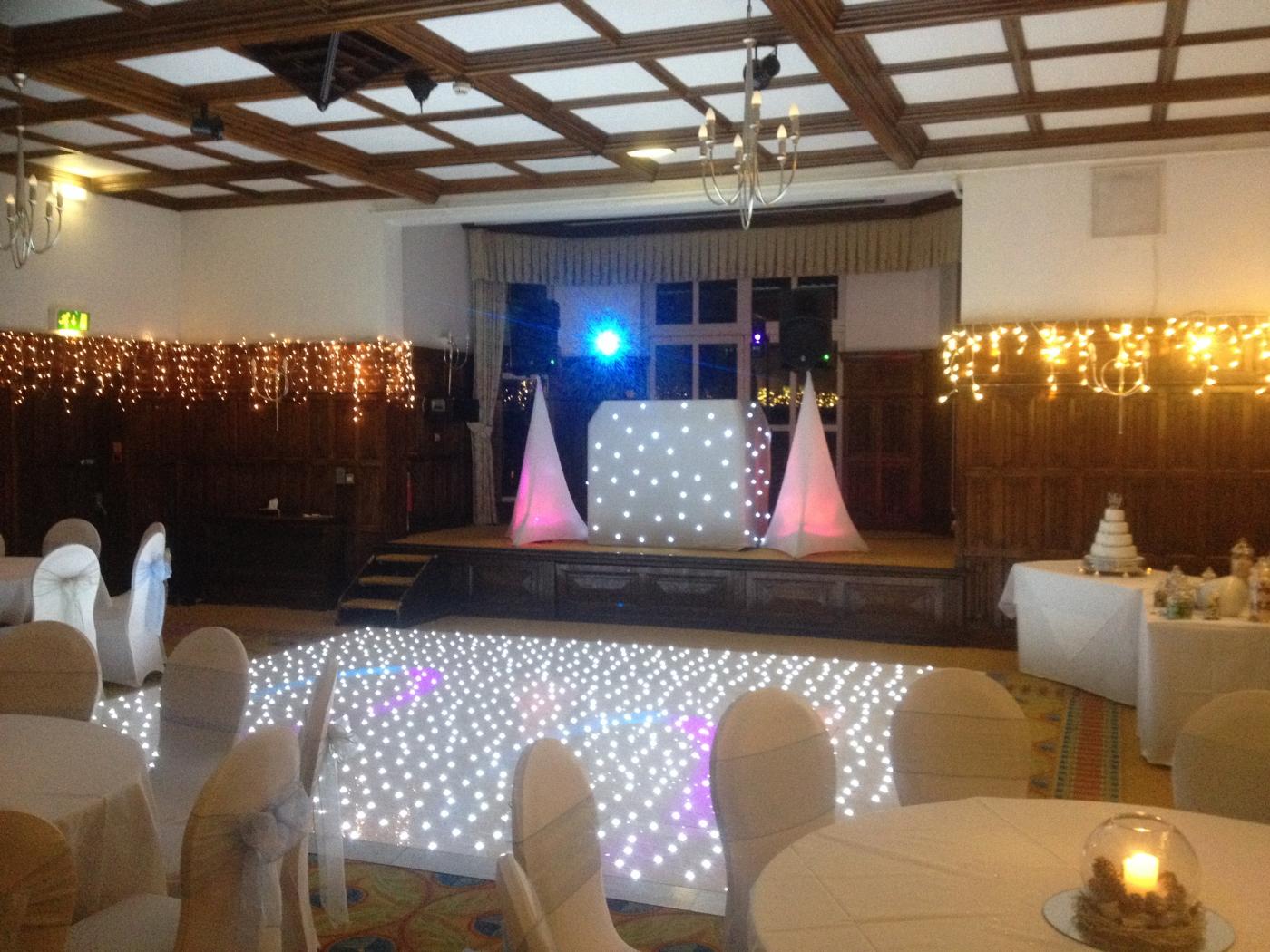 Sprowston Manor LED dance floor