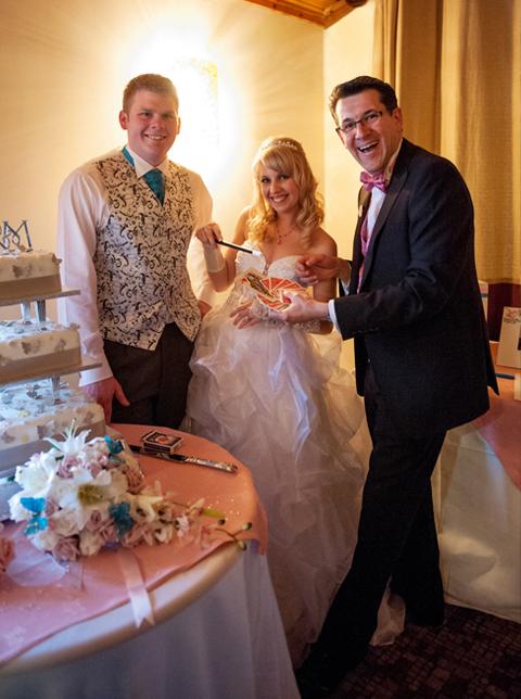 Olly Day Getting Picture With Married Couple