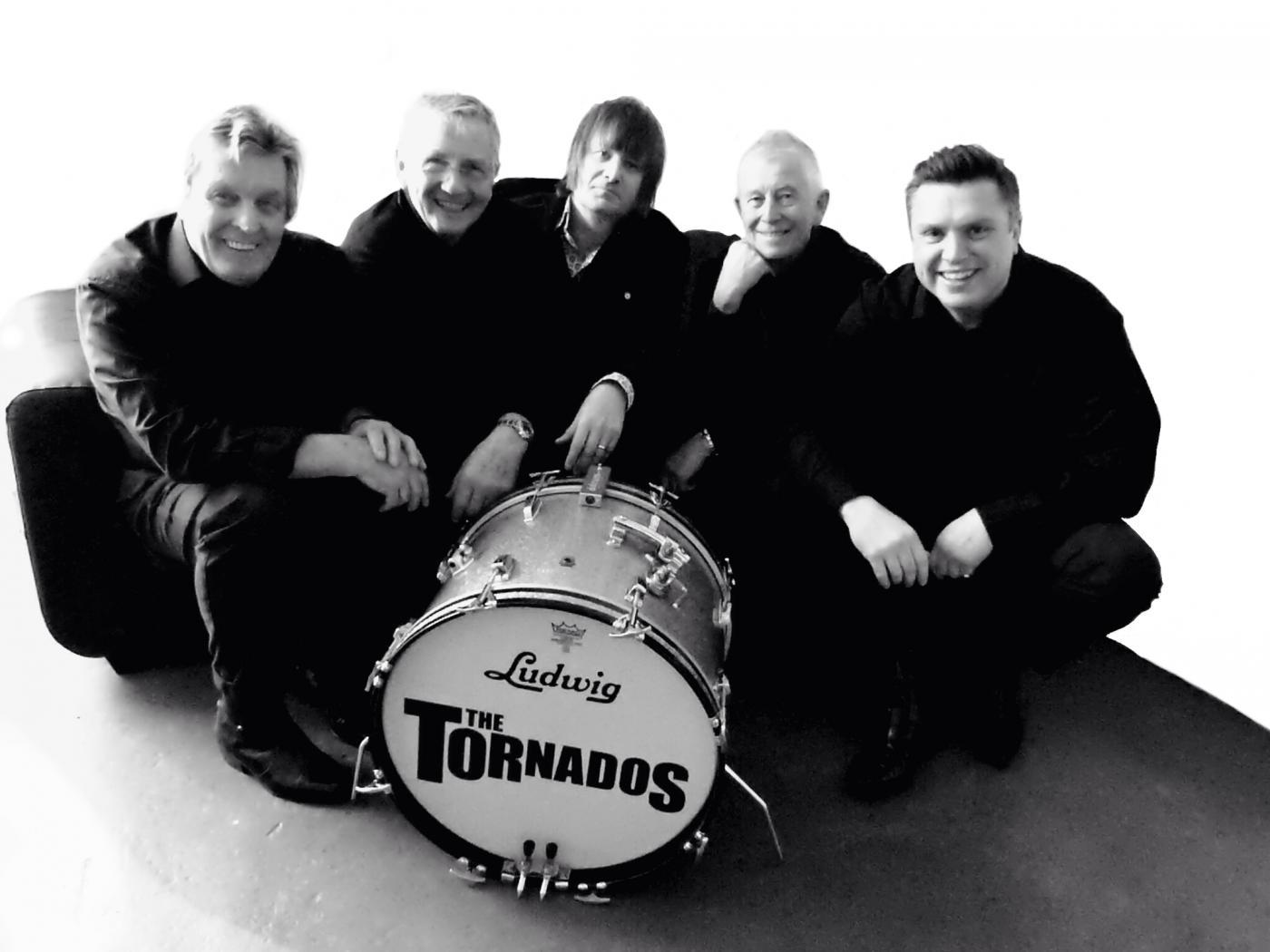 The Tornados Band with a drum