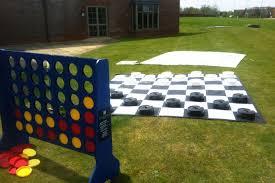 Wide Shot Of The Giant Draughts
