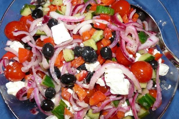 Close Up Of Mixed Salad
