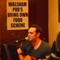 Performing at the White Swann North Walsham