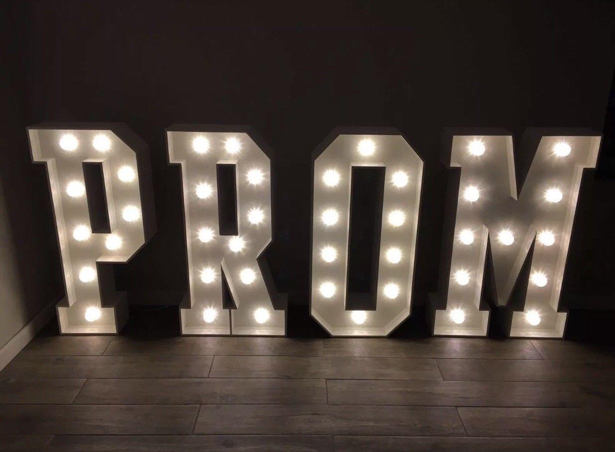 Connections Prom Letters Hire