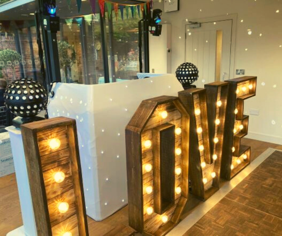Rustic Love Letters at Norfolk Mead