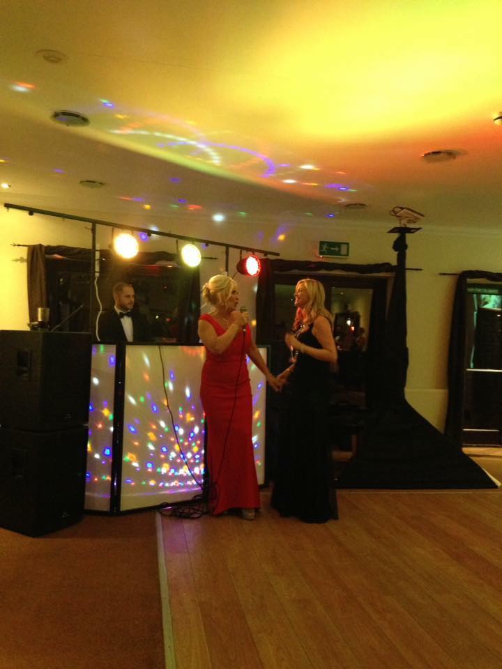 DJ at the ball for a Special 50th Birthday Party in Notley, Essex