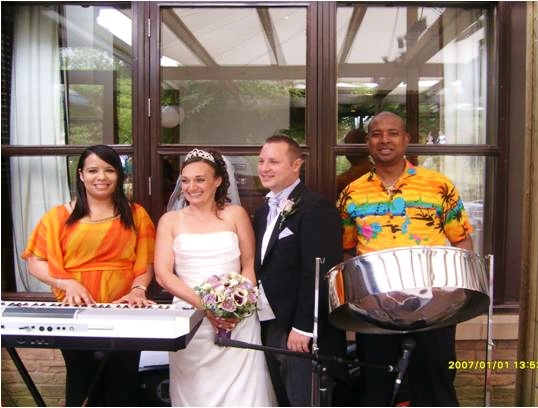 Steel Pan Duet available for all occasions including Weddings Acoustic options also available