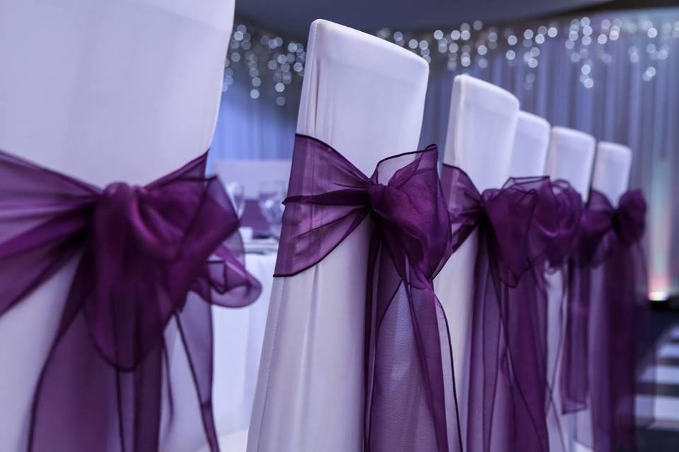 Chair Cover and sashes hire Norwich