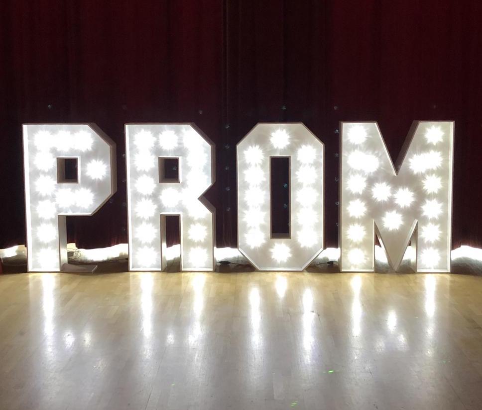 Prom Letters in Norwich