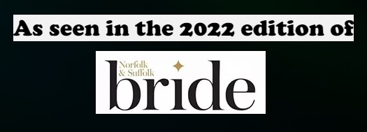 We've been featured in the latest Norfolk/Suffolk BRIDE Magazine