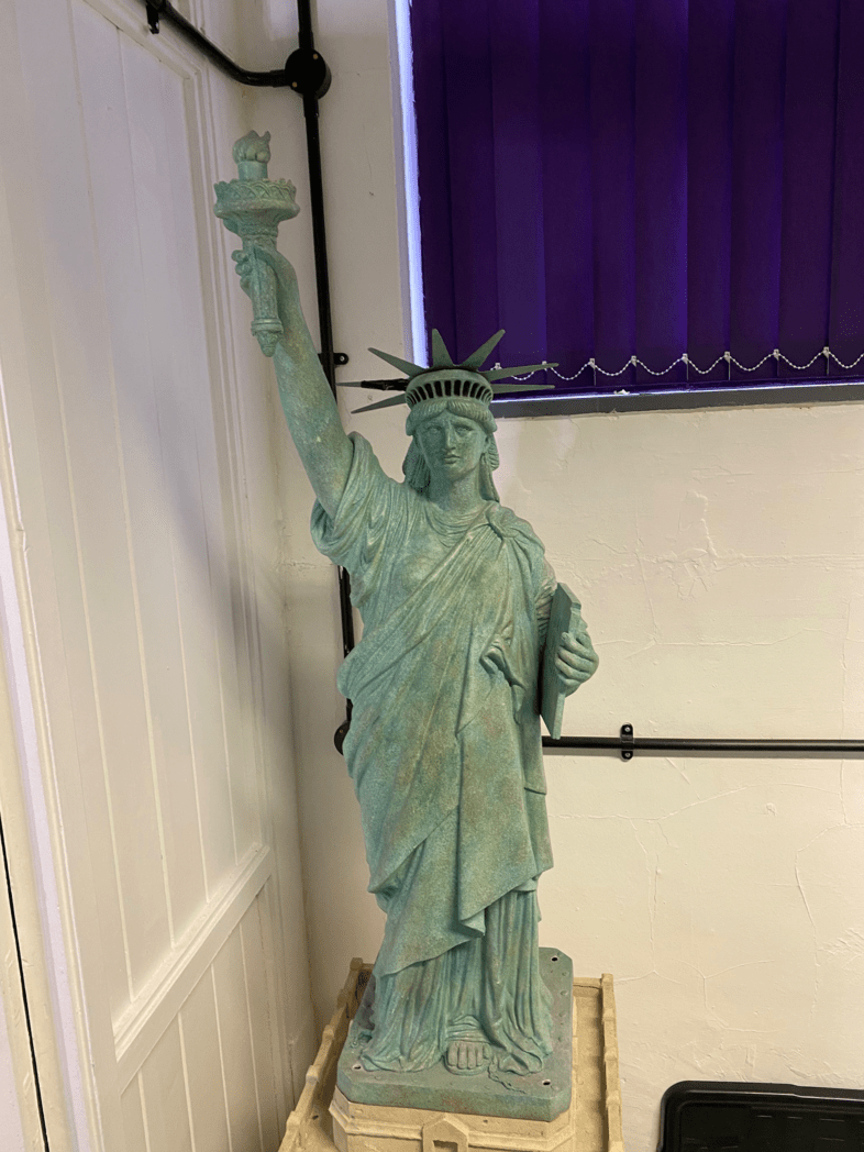 6ft Fibreglass Statue Of Liberty