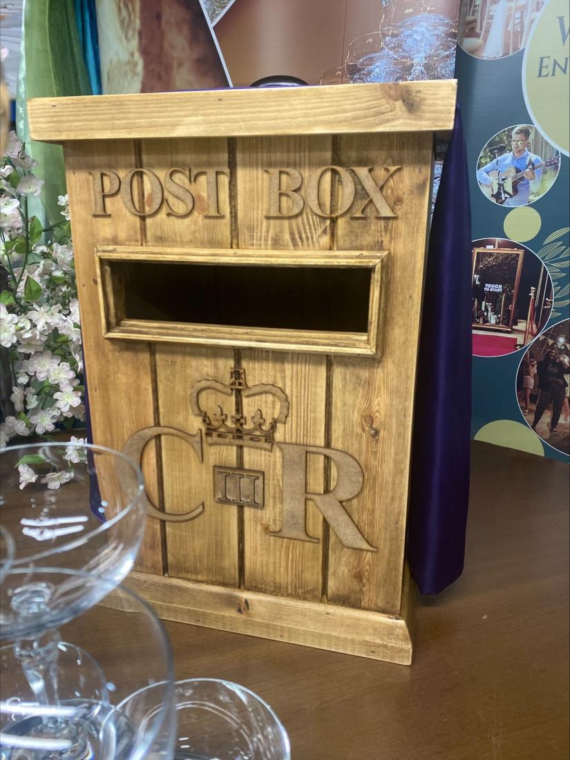 Rustic Post Box Hire Norfolk