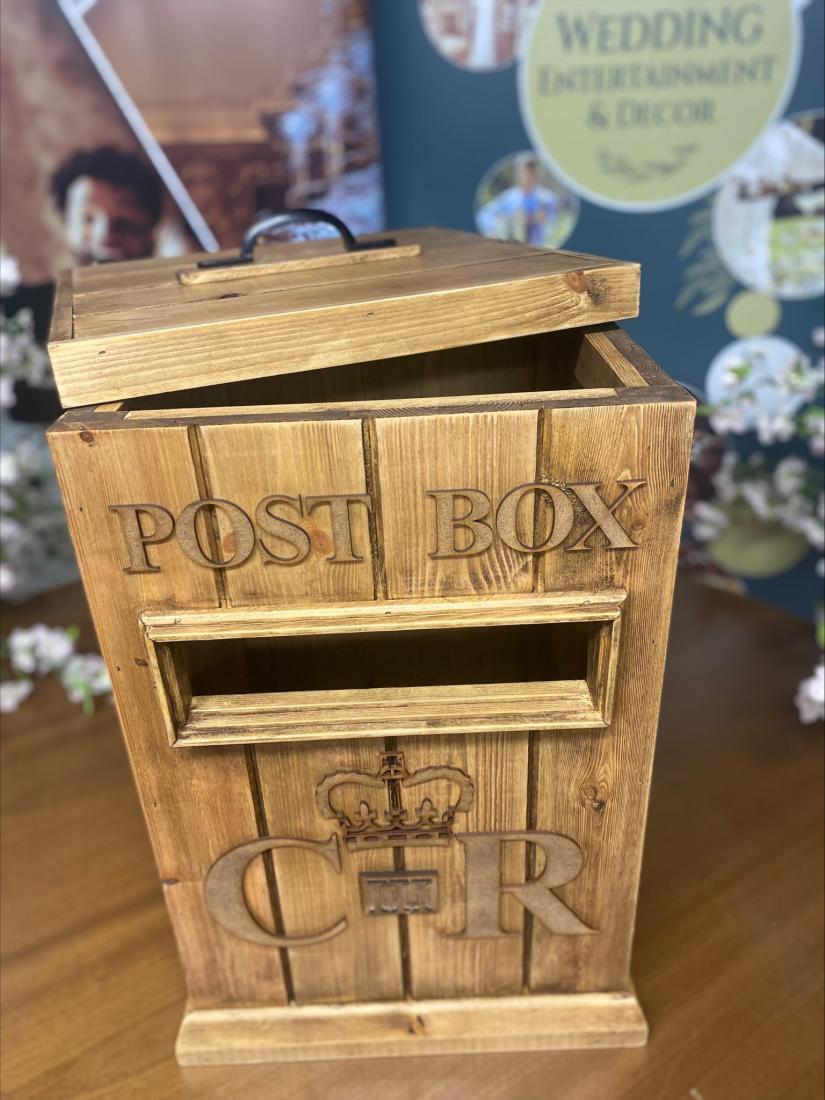Rustic Wedding Post Box Norfolk