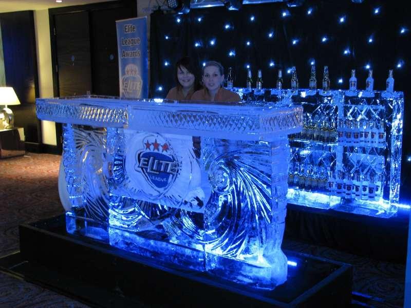 Ice Sculpture At Event
