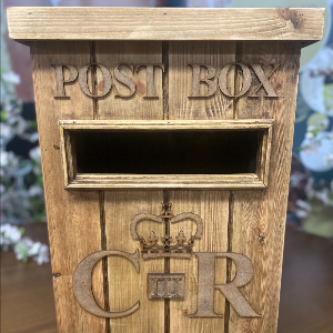 Royal Rustic Post Box