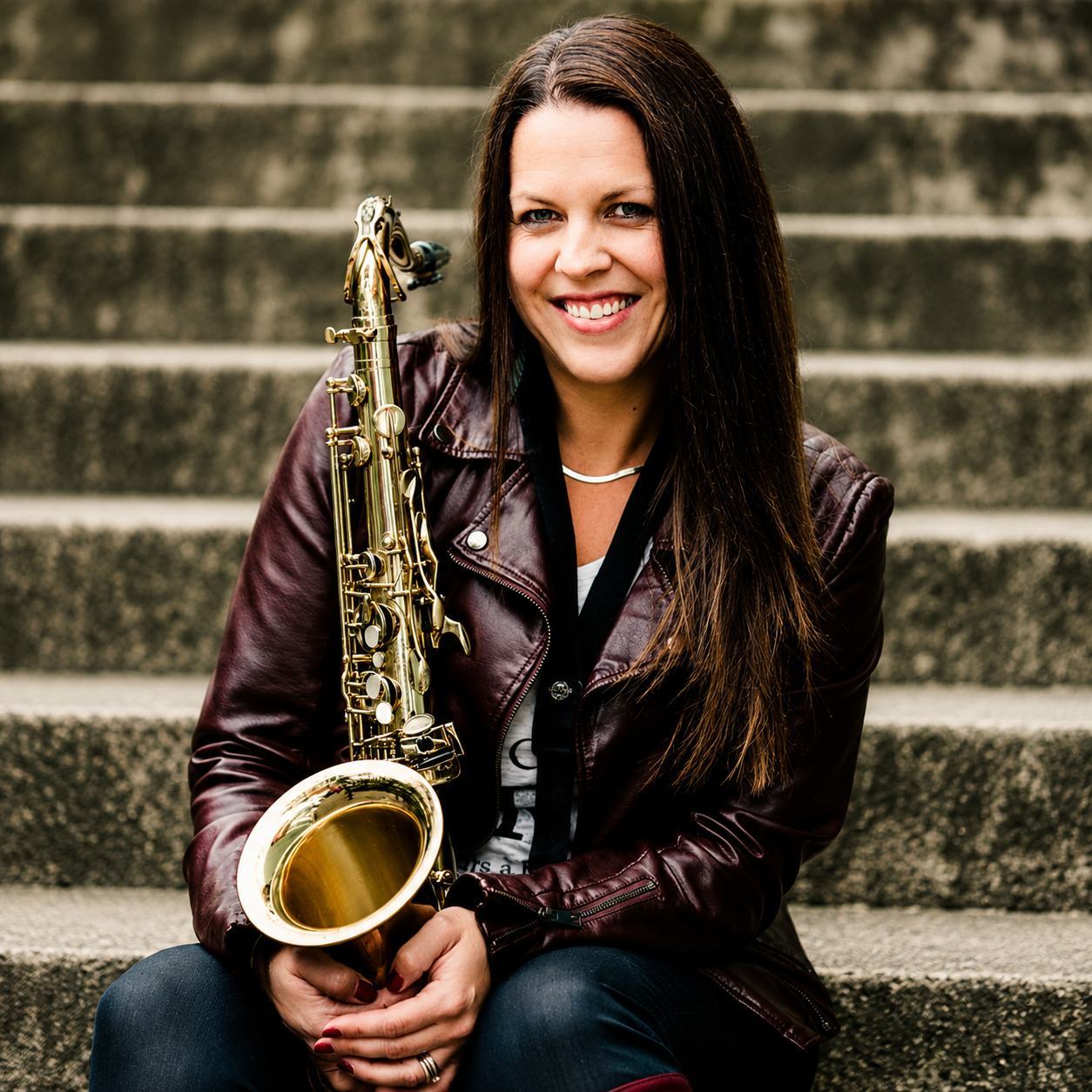 Caron On Sax